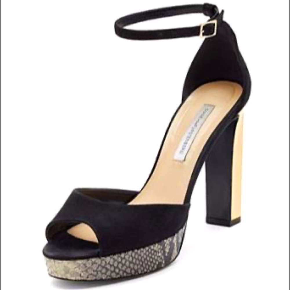 DVF platform heel shoes